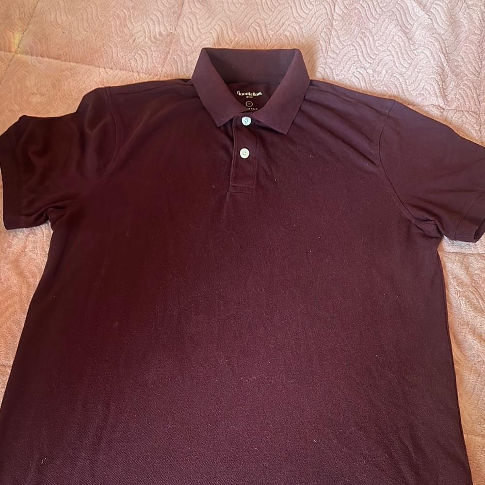 Classic Burgundy Polo Shirt